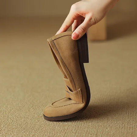 Brown Casual Flats -