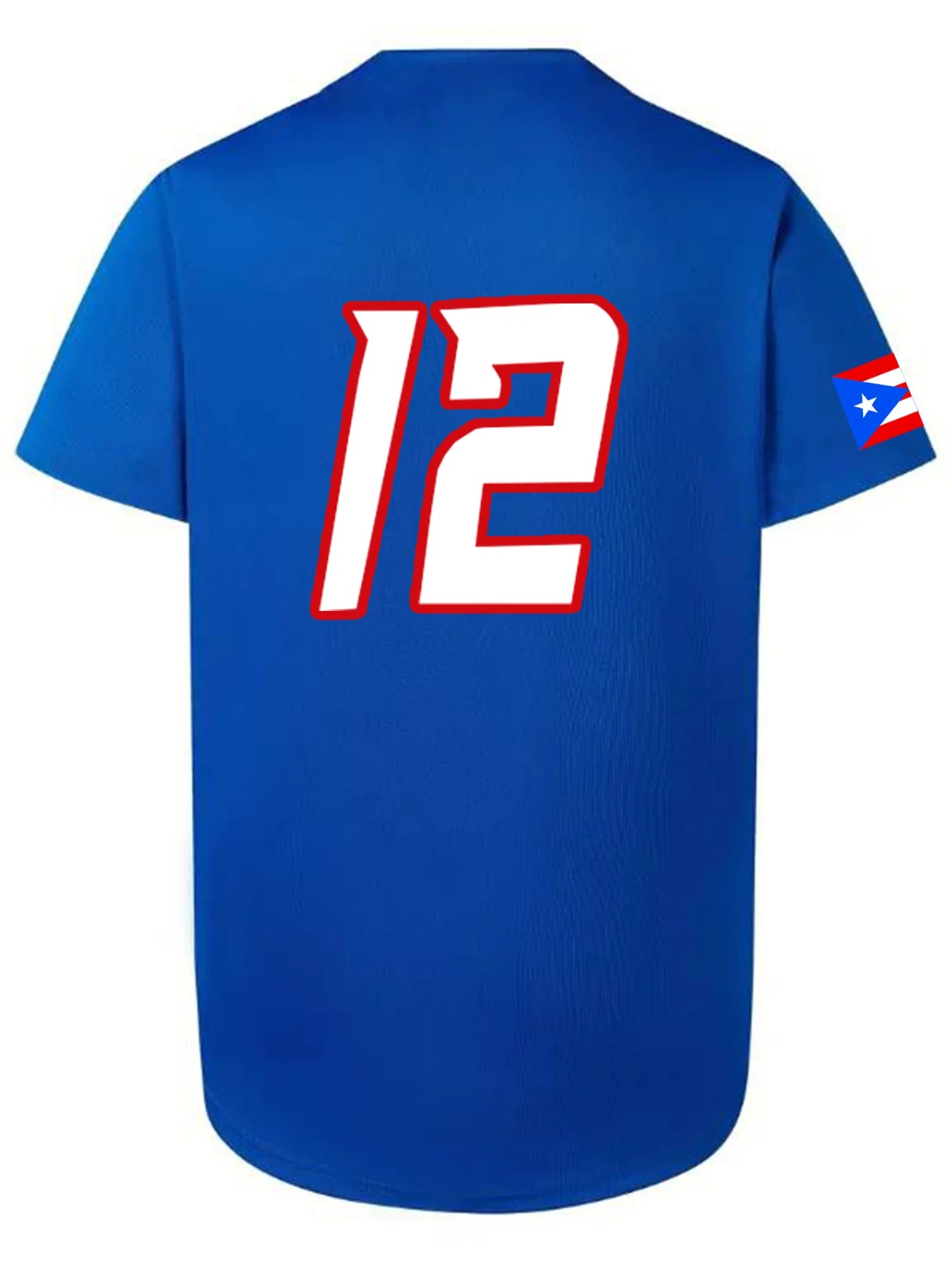 Men's Baseball Jersey Puerto Rico -