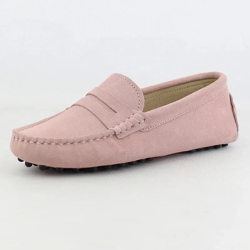 100% Genuine leather Women flats Fashion Handmade Women Casual leather shoes Leather Moccasin Women Driving Shoes Loafers -