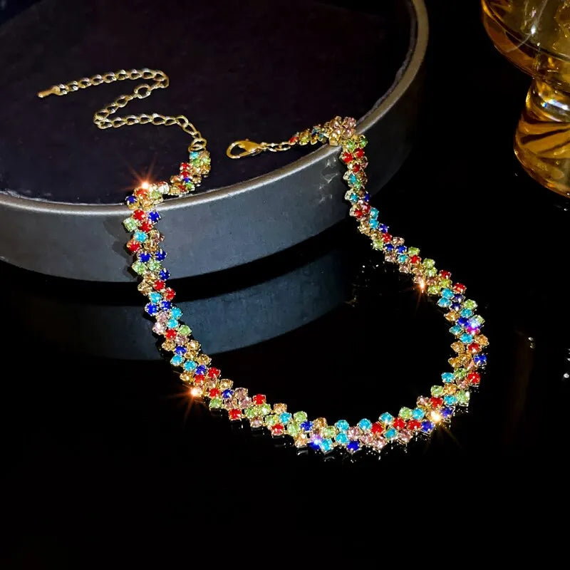 Rhinestone Choker -