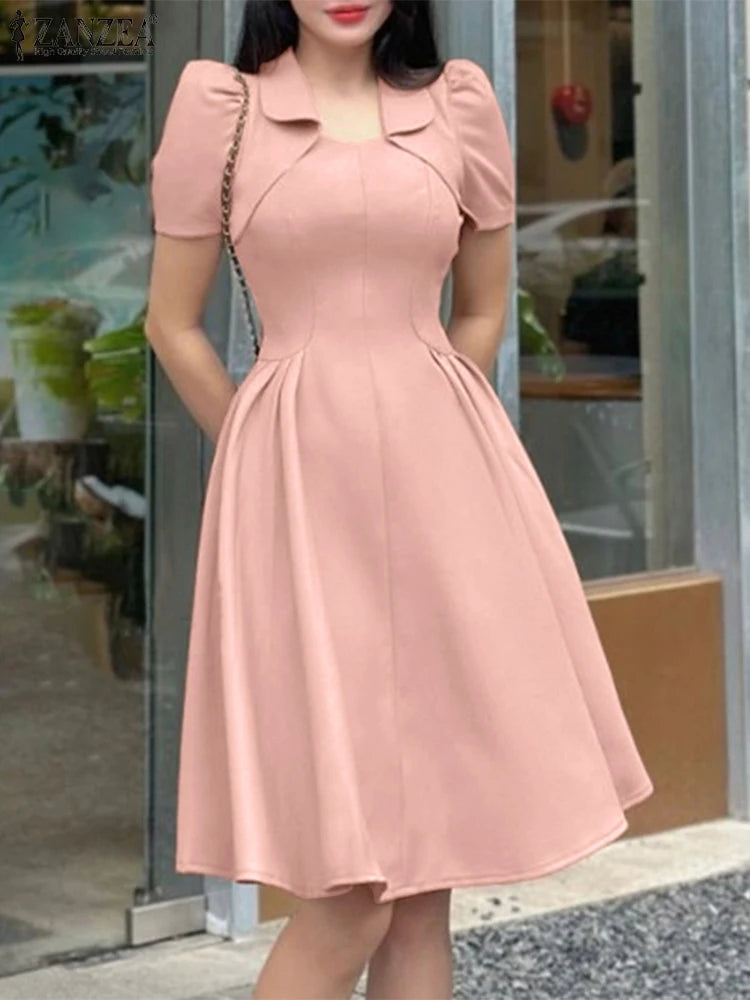 Elegant A-Line Party Dress -