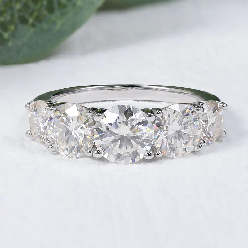 18k Plated 3.6CT Moissanite Rings\ -