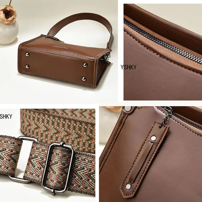 Elevate your style with this luxury designer crossbody bag for women, featuring a fashionable and chic color. Perfect for adding a touch of sophistication to your ensemble! -