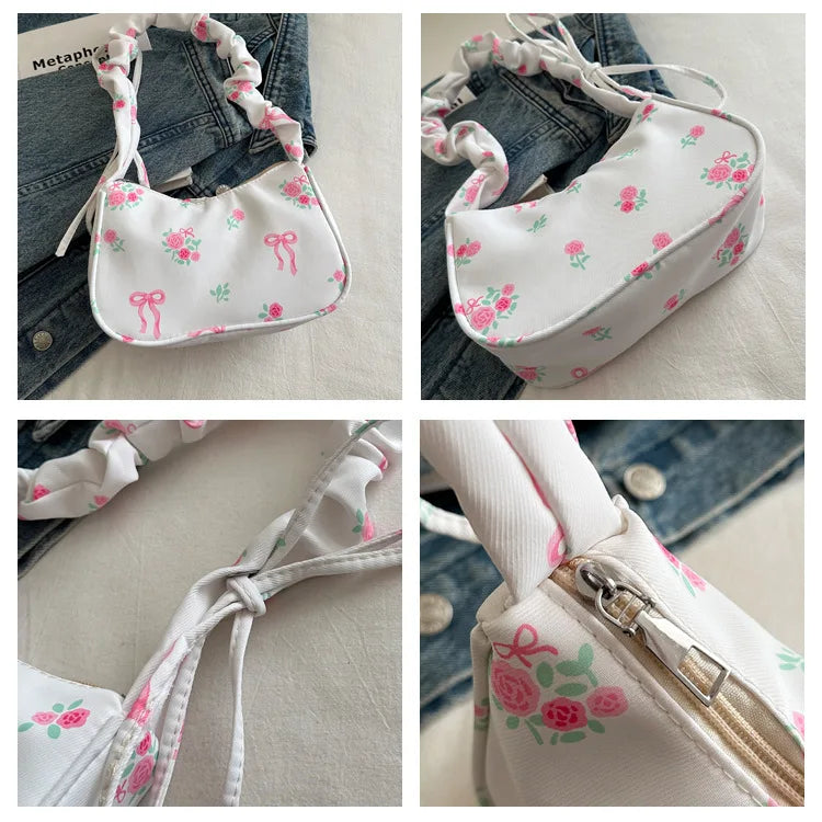 Stay stylish with these chic women's handbags made from nylon. Featuring a pleated design, these bags are perfect for the summer season, offering a trendy and functional accessory for your everyday outfits. -