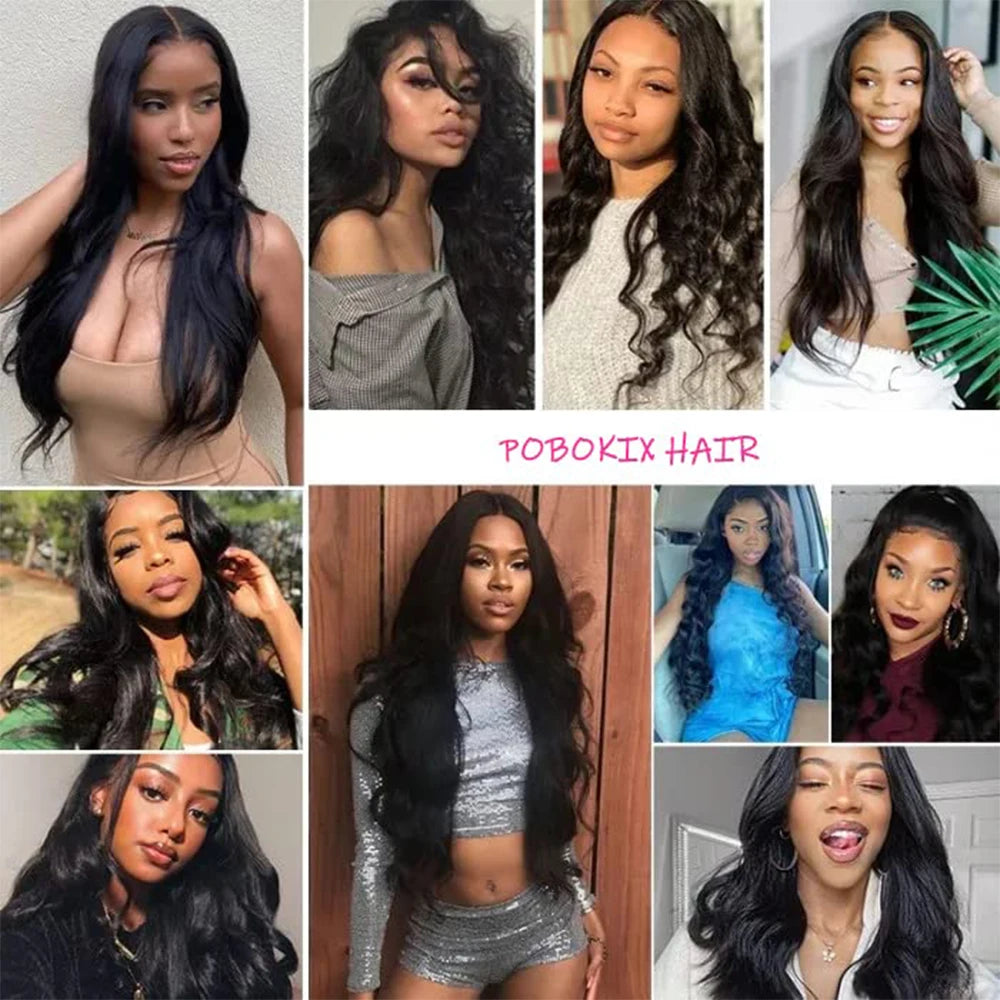 Tape In Human Hair Body Wave Extensions 100% Real Human Hair Skin Weft Adhesive Glue On For Salon High Quality For Black Woman -