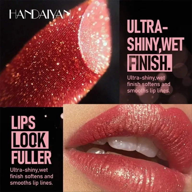 8 Colors Lipstick (Metallic) -