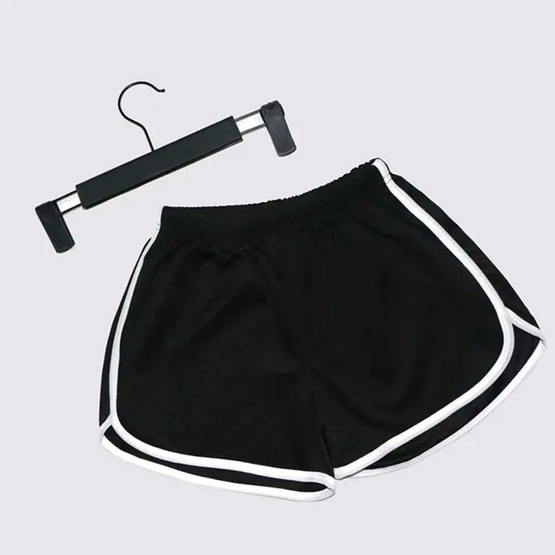 Stay comfortable and stylish with these elastic shorts for women. With a loose fit and quick-drying fabric, these shorts are perfect for active days or lounging at home. -