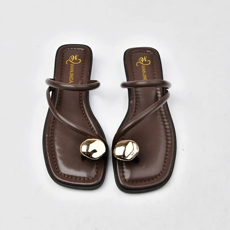 Sandals Woman Luxury Shoes for Women Flip Flops Woman Hiking Sandal Mules Women's Slippers Slipper Summer Shoes Sale -