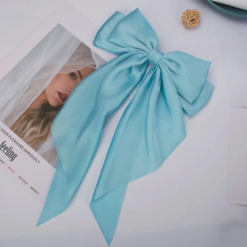 Bow Ribbon Hair Clip for Girls -