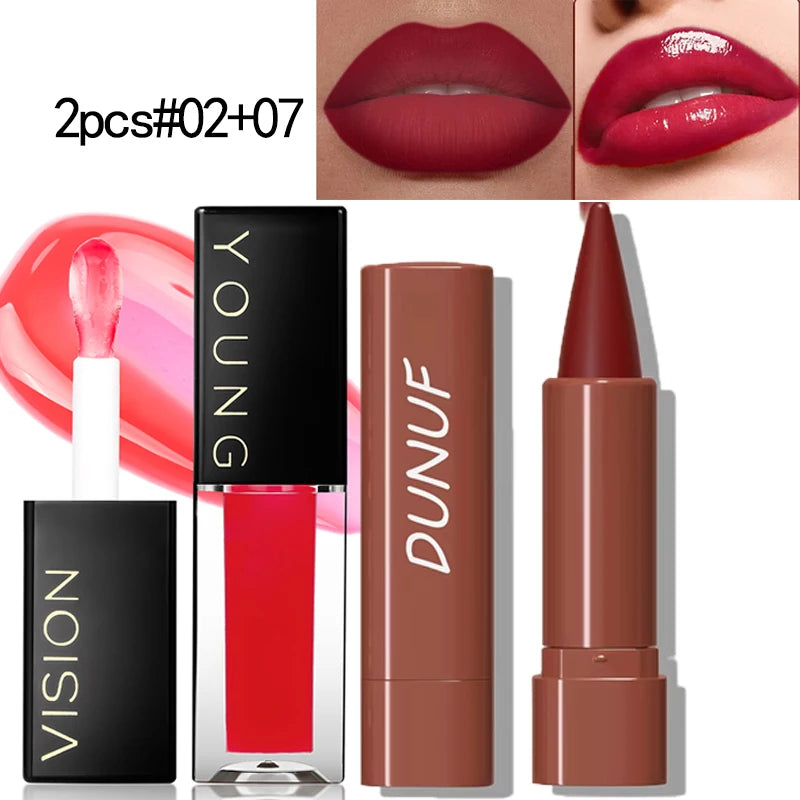 Gradient Lip Liner Pen with Matte Velvet Finish -