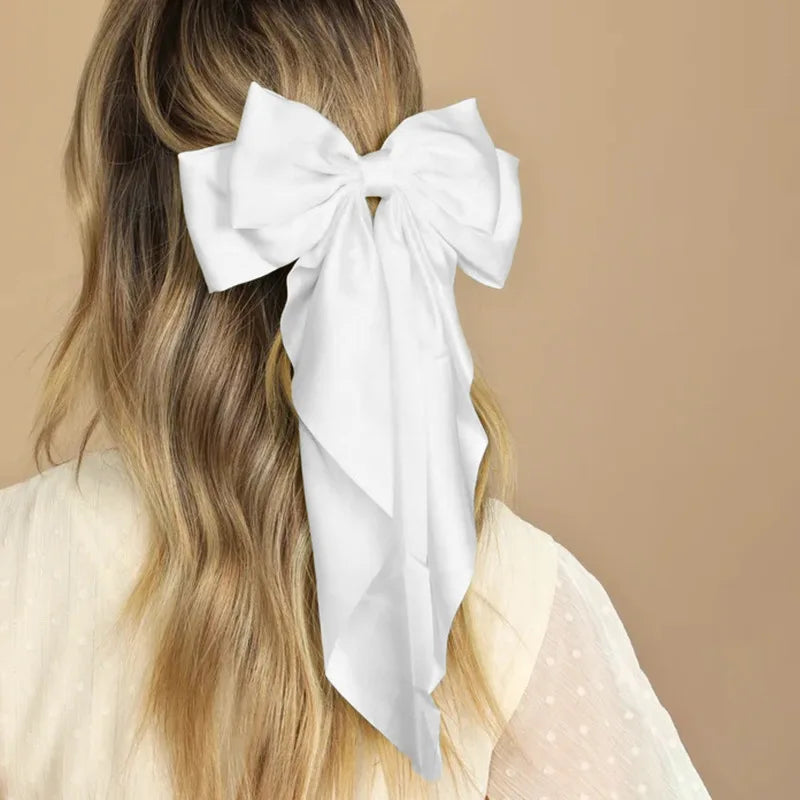 Bow Ribbon Hair Clip for Girls -