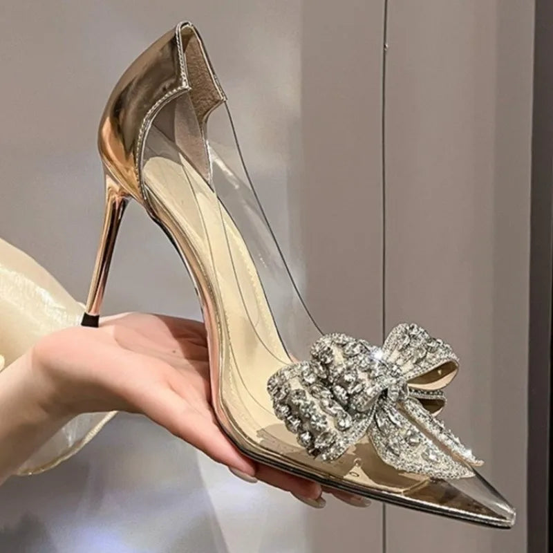 Crystal High Heels -