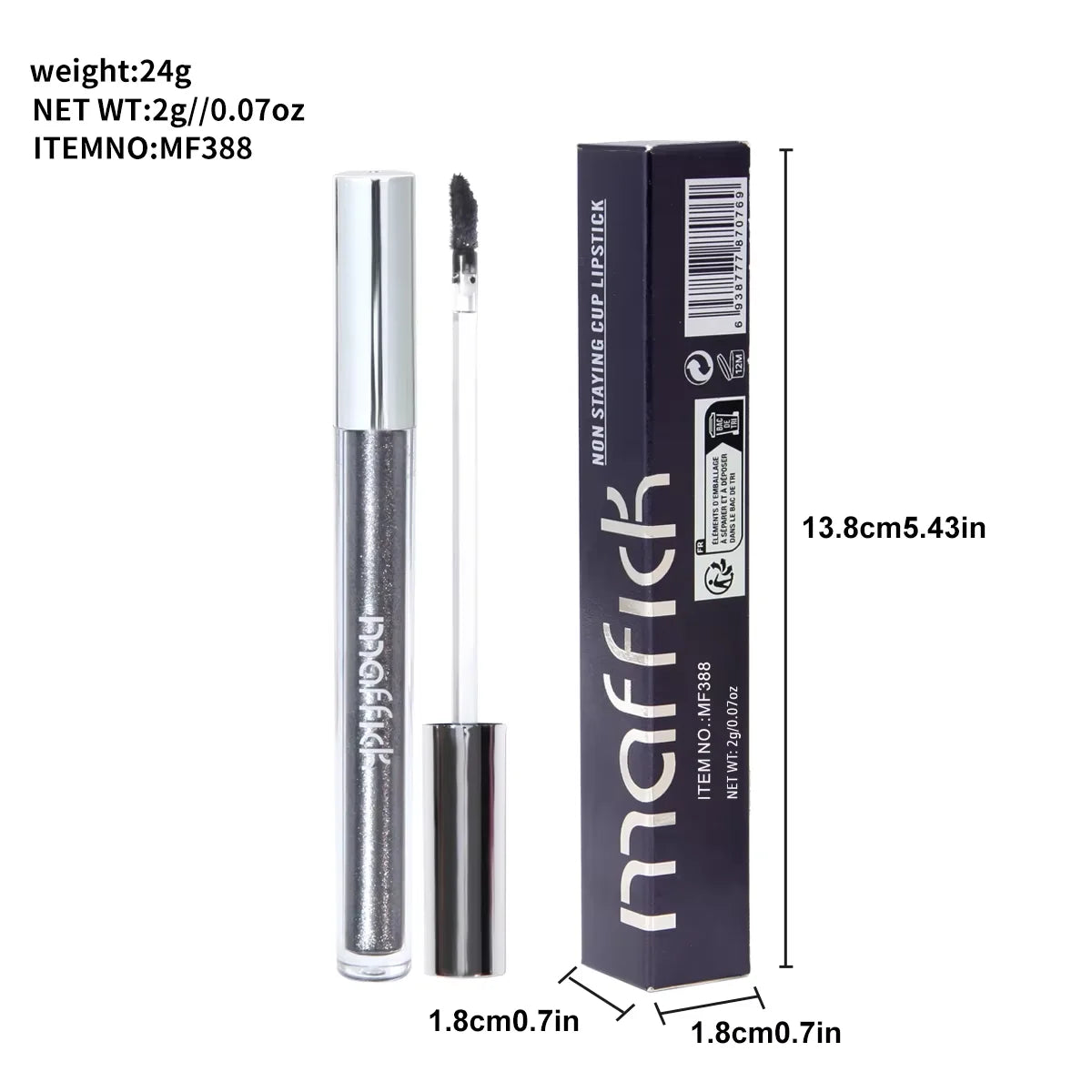 Liquid Lipstick 6 Colors -