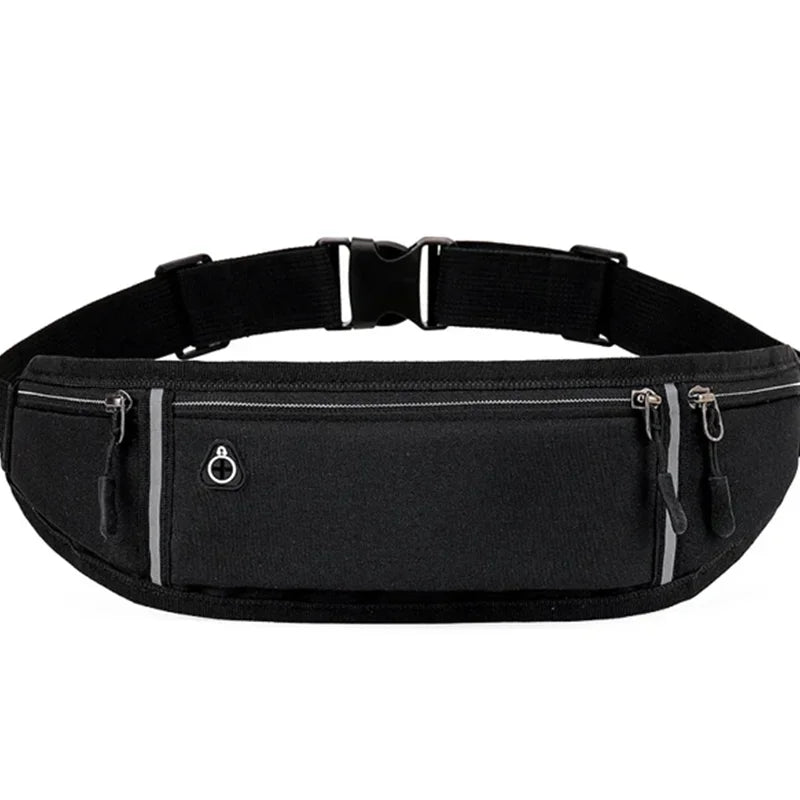 Stay hands-free and organized with this multifunctional waist pack for both men and women. Ideal for running or sports, this sport bag provides convenience and practicality for all your essentials on the go! -