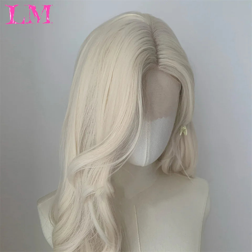 Elevate your style with this 38-inch long ombre brown, red, and blonde highlight straight lace front wig. Perfect for a chic and trendy look, this wig offers versatility and glamour for various occasions. -