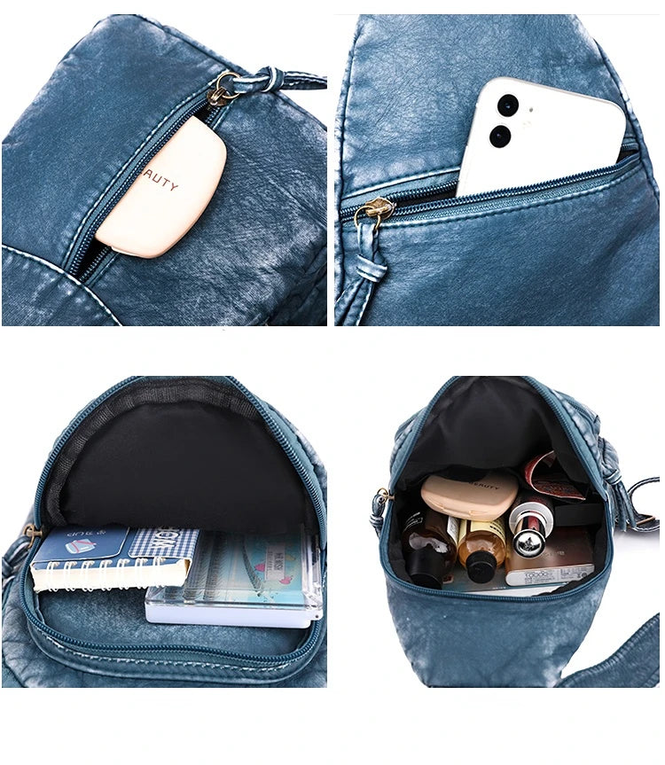Carry your essentials in style with this soft PU leather shoulder crossbody bag. Designed for high quality and durability, this accessory is perfect for adding a chic touch to your outfit. -
