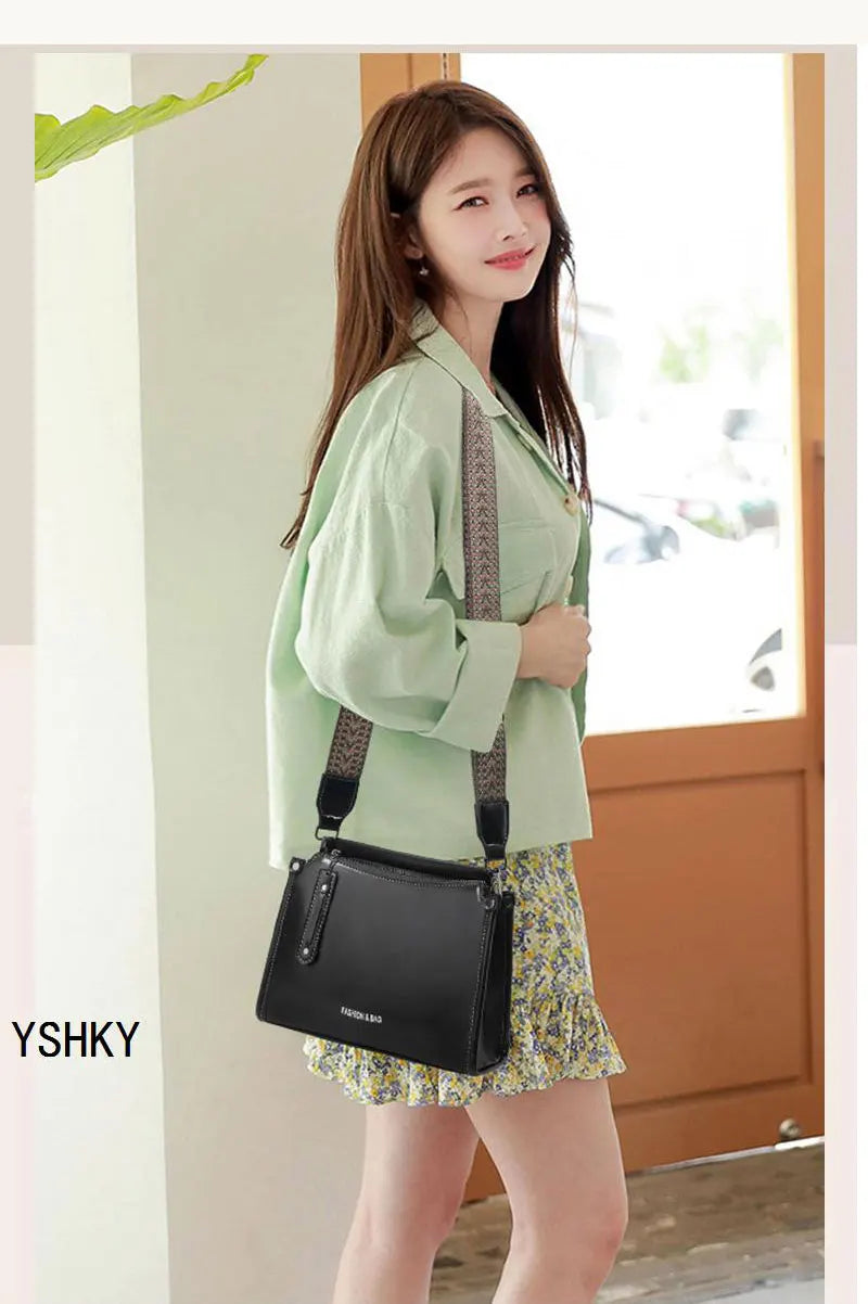 Elevate your style with this luxury designer crossbody bag for women, featuring a fashionable and chic color. Perfect for adding a touch of sophistication to your ensemble! -