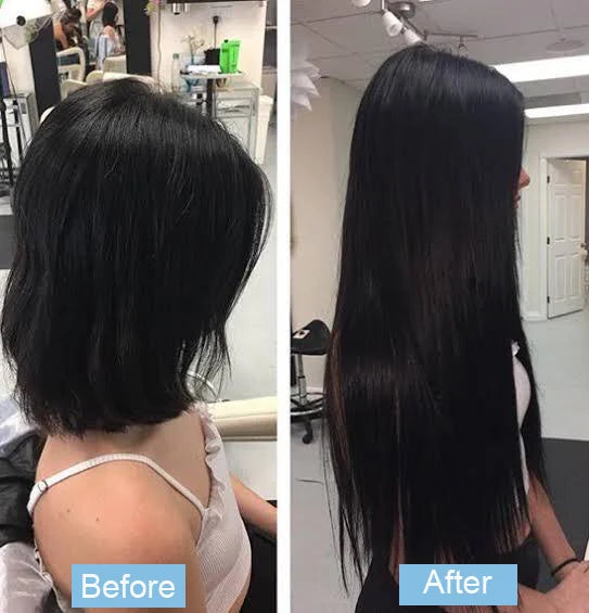 Tape In Human Hair Extensions Natural Straight Hair Extensions 1B Black Brown Blonde 100% Remy Skin Weft Adhesive Glue On -