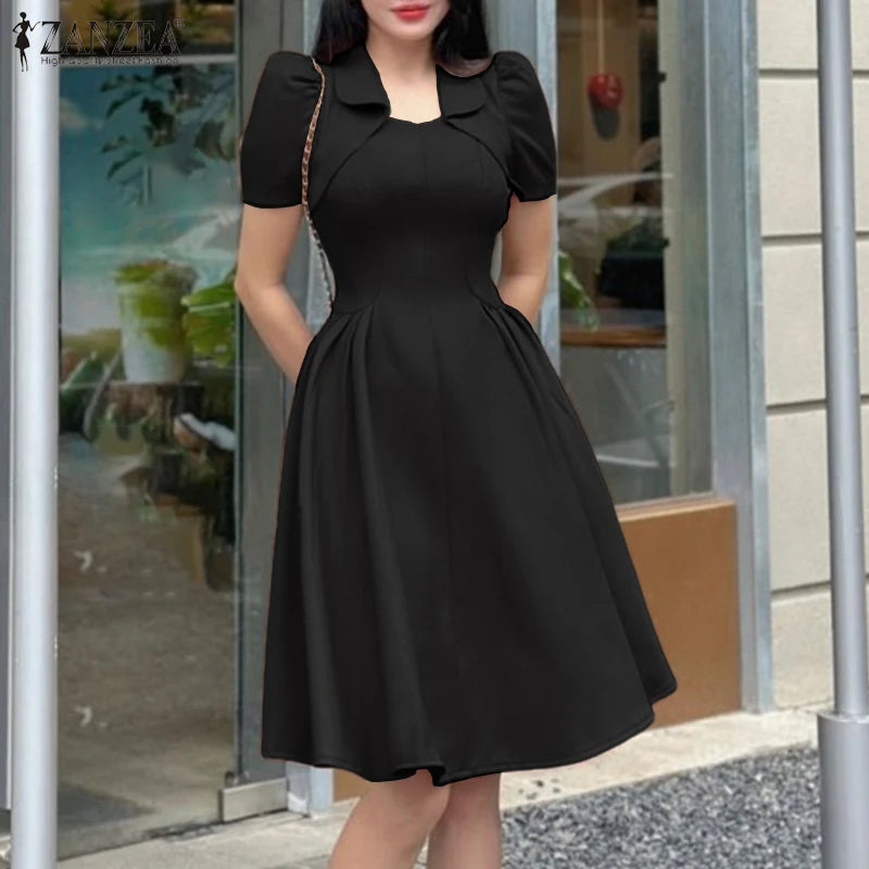 Elegant A-Line Party Dress -