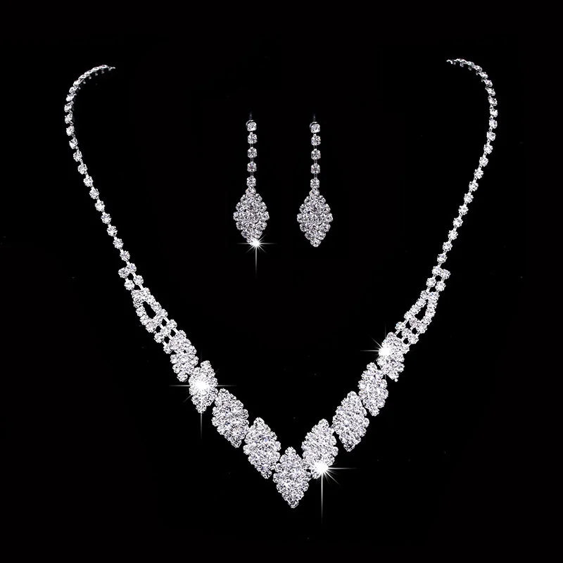 Women's Necklace Earring Set -