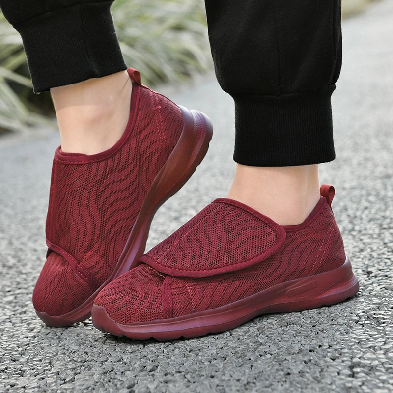 Diabetic Shoes Medical For Man Ladies Wide Fat Foot Swollen Feet Shoes Hallux Valgus Bunion Orthopedics Thumb Eversion -