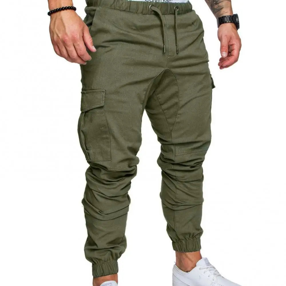 Men Skinny Cargo Pants -