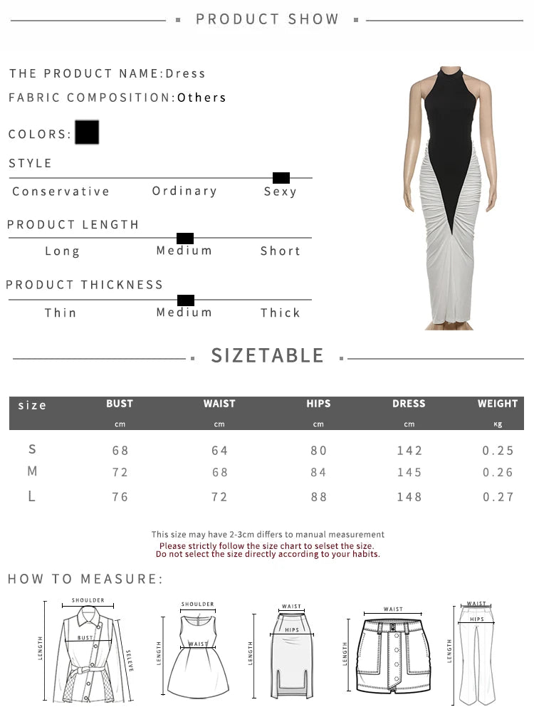 Backless Dress -