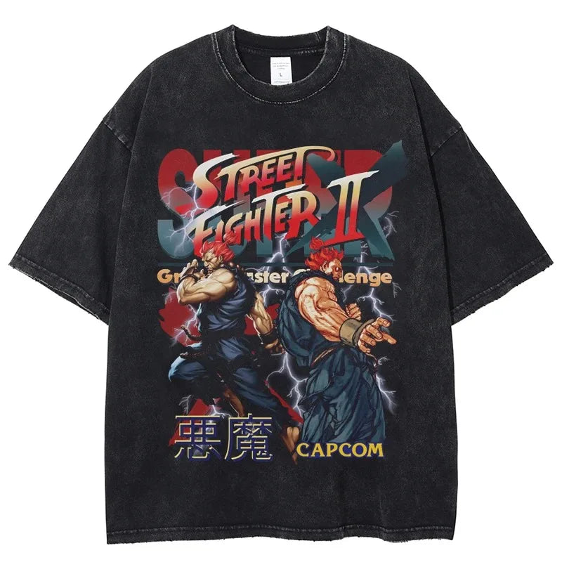 T Shirt Akuma Street Fighter -