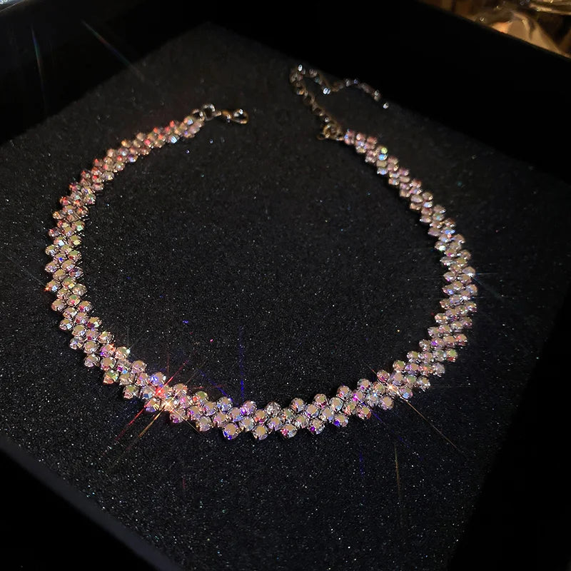 Rhinestone Choker -
