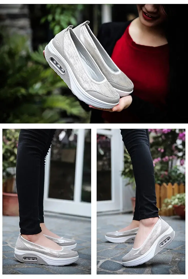Shoes for Women Shoes 2025 New Flats Women Loafers Slip on Shoes Woman Tenis Feminino Casual Outdoors Plus Size Woman Sneakers -