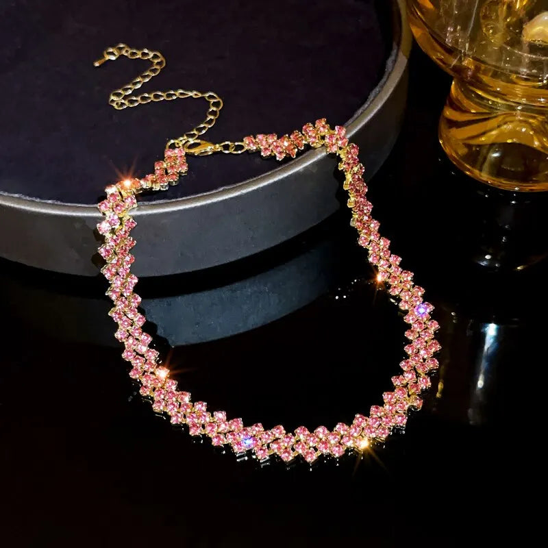 Rhinestone Choker -