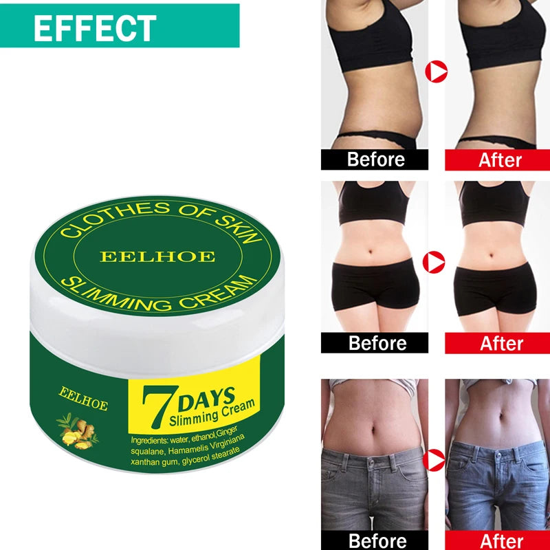 7 Days Weight Loss Cream Dissolve Fat Abdominal Arms Legs Body 30g -