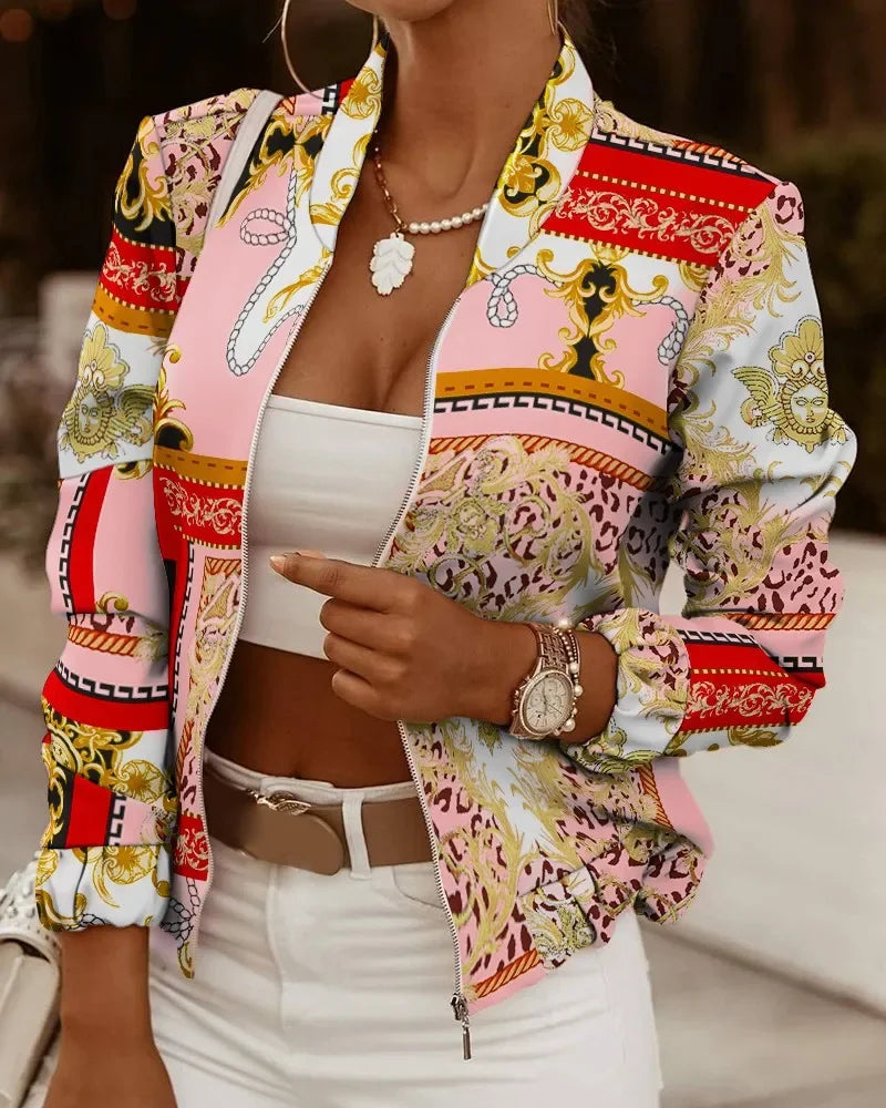 Stay stylish and warm with this women's jacket—perfect for any season! -