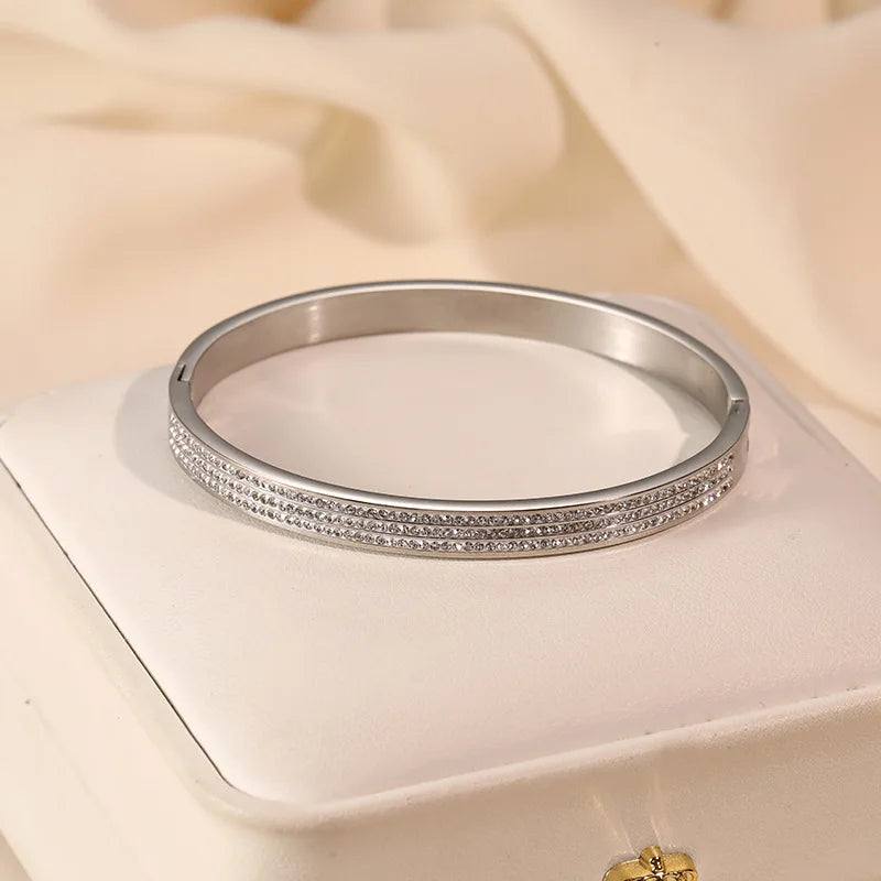 Luxury Brands Bracelets Stainless Steel Bracelet Jewellery Women -