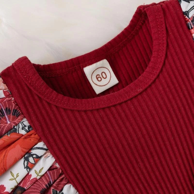 Dress your baby girl in adorable comfort with this striped cotton jumpsuit featuring a sweet bowknot—perfect for newborns! -