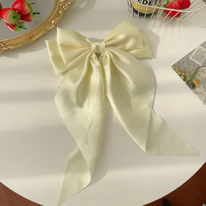 Bow Ribbon Hair Clip for Girls -