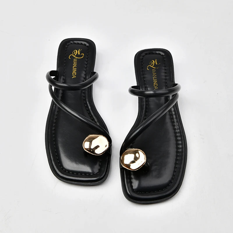Sandals Woman Luxury Shoes for Women Flip Flops Woman Hiking Sandal Mules Women's Slippers Slipper Summer Shoes Sale -