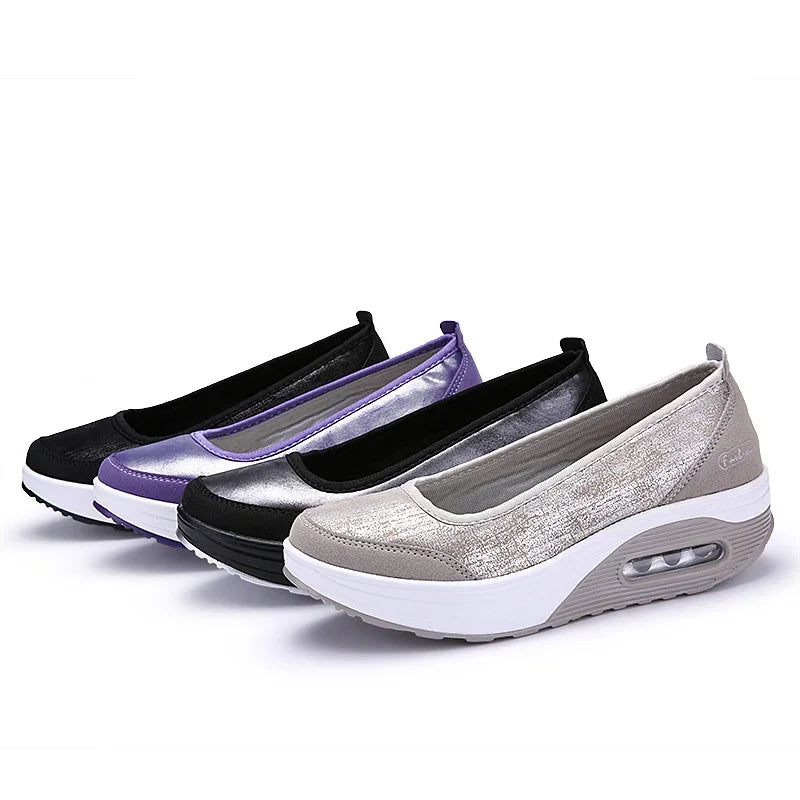 Shoes for Women Shoes 2025 New Flats Women Loafers Slip on Shoes Woman Tenis Feminino Casual Outdoors Plus Size Woman Sneakers -