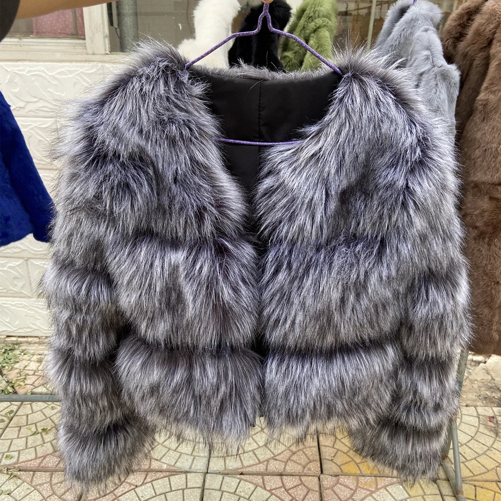 Fur Coat Women's Jacket -
