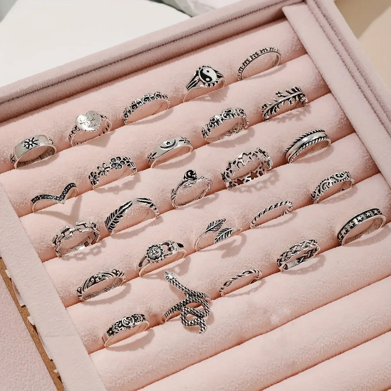 Stacking Rings Set 25Pcs -