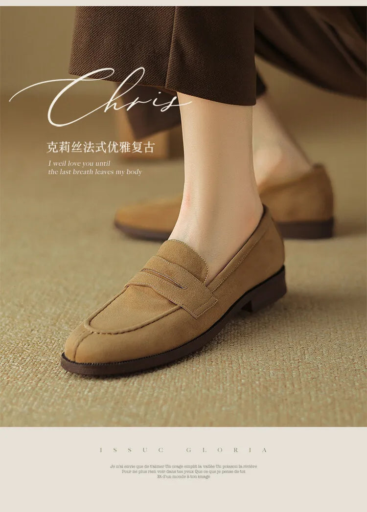 Brown Casual Flats -