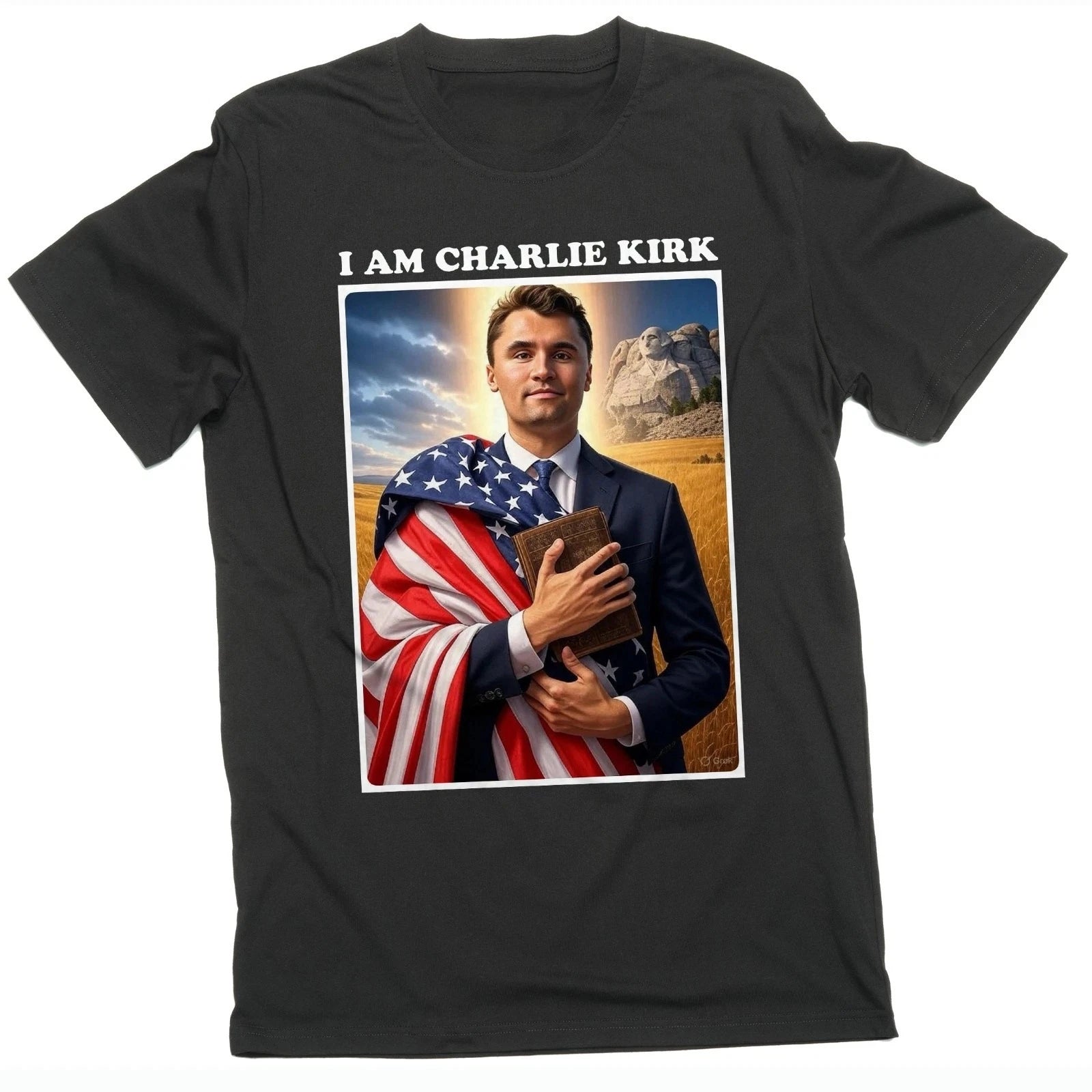 I Am Charlie Kirk Patriotic USA Christian -
