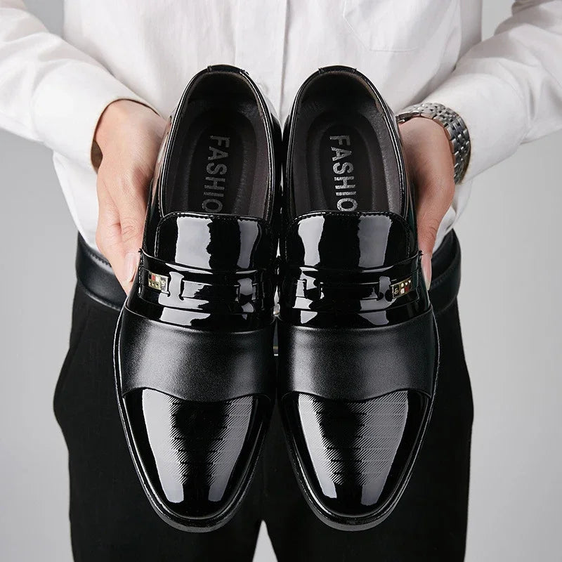 Step up your style with these luxury leather shoes for men—an elegant and premium choice for a sophisticated look! -