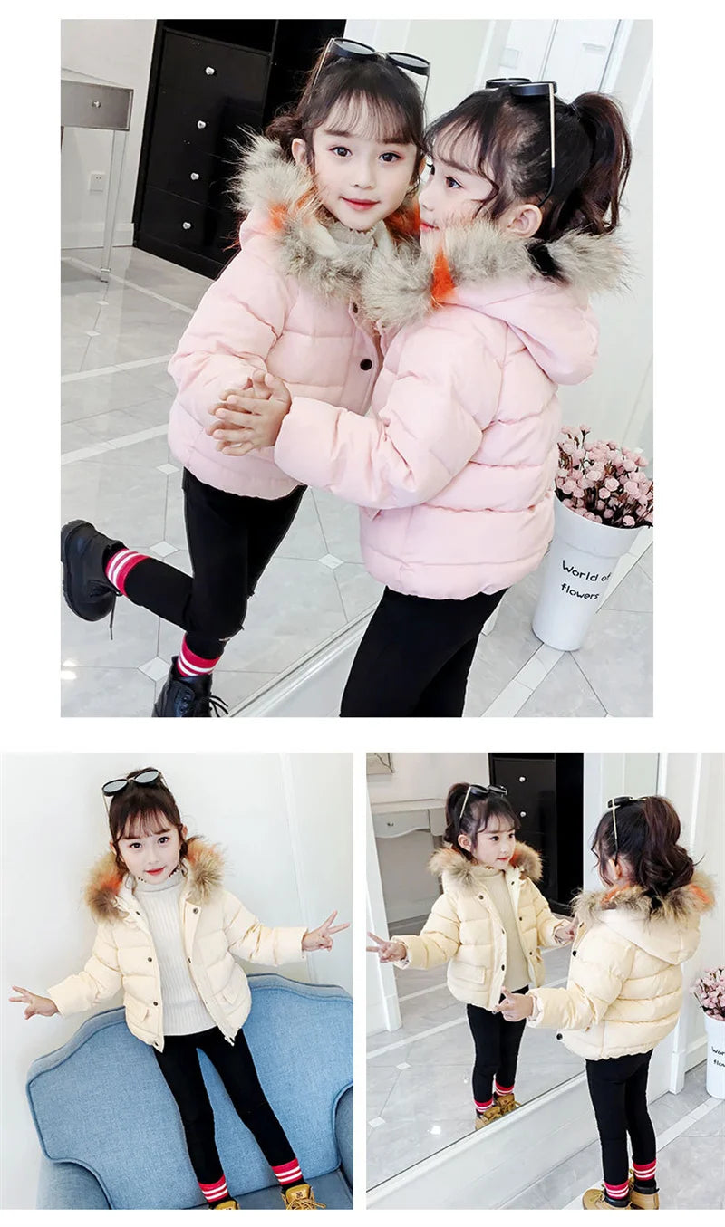 Keep your little one snug and stylish this winter with our new warm down jacket—perfect for baby girls and boys! -