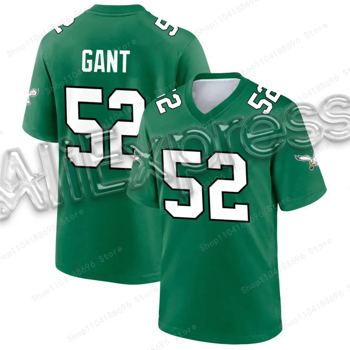Philadelphia Eagles Game Jersey - Kelly Green -