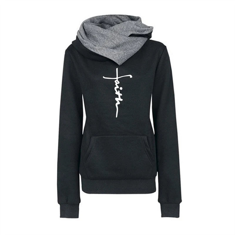 Stay cozy and stylish with these fashionable Christian-themed sweatshirts for women! -