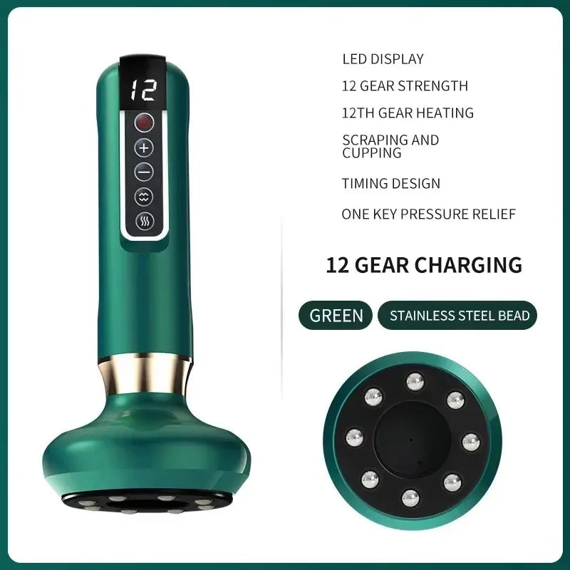 Electric Massager /Vacuum Suction Cup -