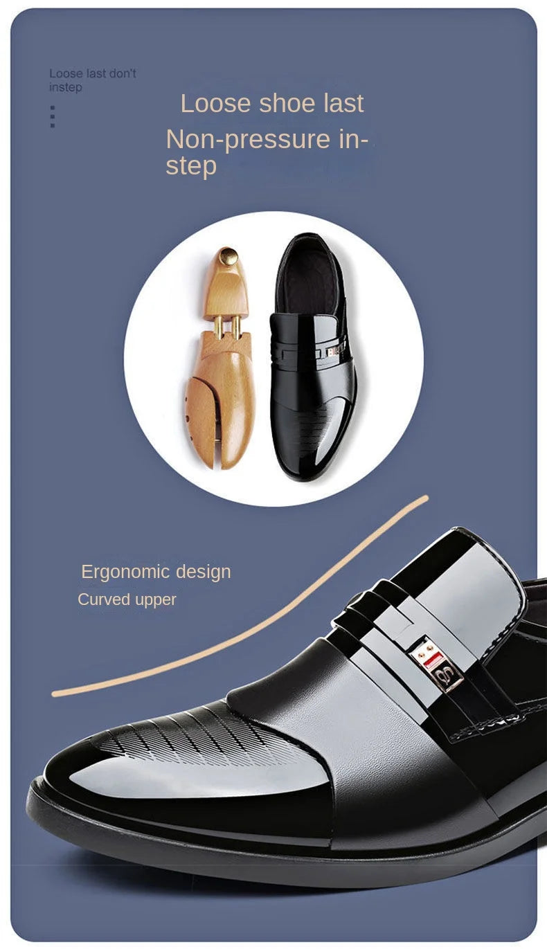 Step up your style with these luxury leather shoes for men—an elegant and premium choice for a sophisticated look! -