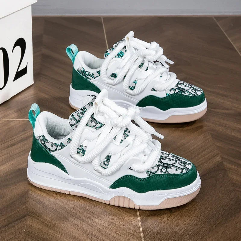 Big Size 36-47outdoor Trendy Couple Style Walking Shoe Student White Board Men's Sneakers Running Hiking Tennis Boy Shoes Casual -