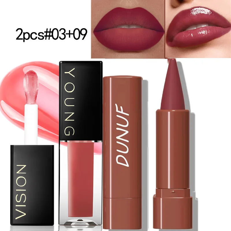 Gradient Lip Liner Pen with Matte Velvet Finish -